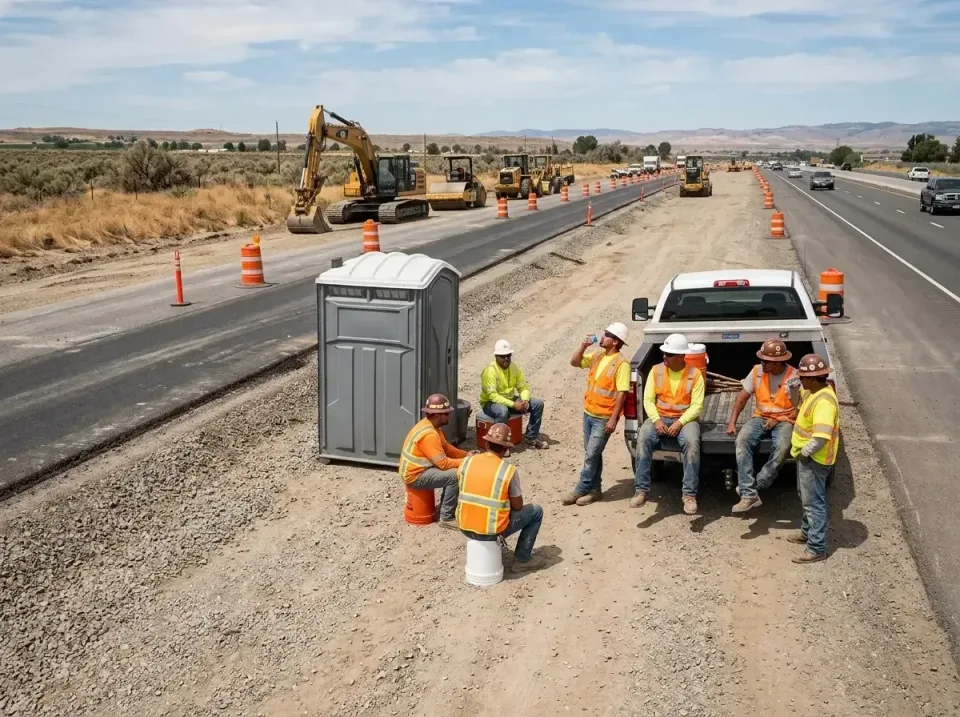 highway-road-construction-crew-007 — frequently asked questions, Porta Potty and Restroom Rentals in Trotwood, OH